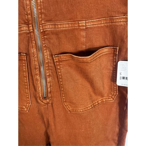 Free People denim jumpsuit size S - Picture 8 of 14